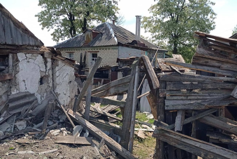 Consequences of the shelling of the Belgorod region. Photo: telegram channel "Real Gladkov"